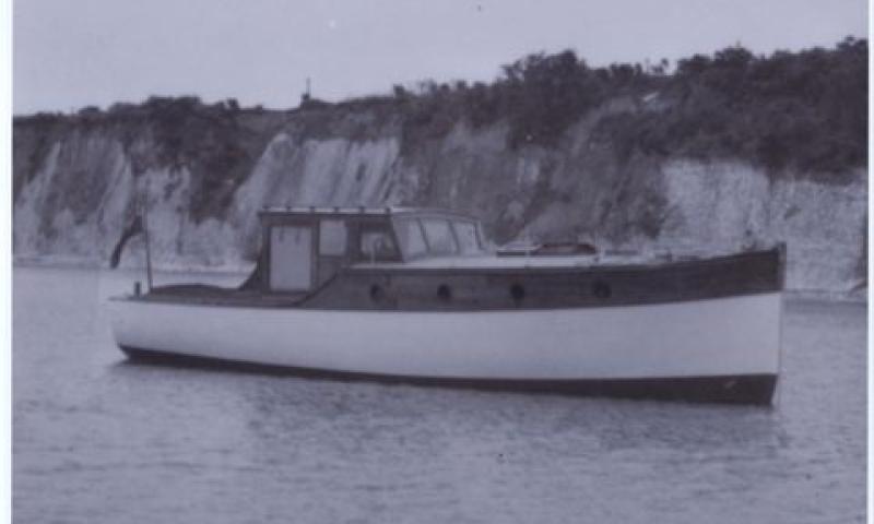 Zaire - starboard side view circa 1941