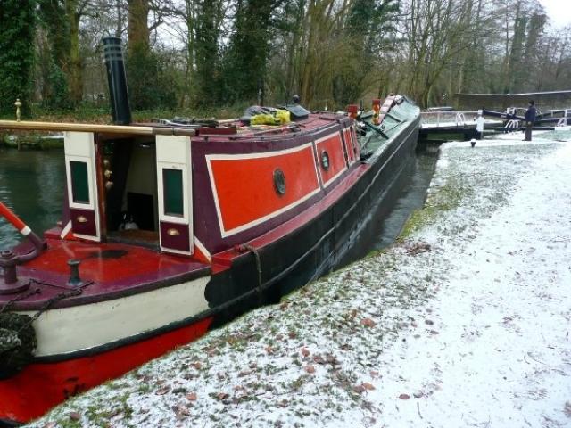 Victoria moored