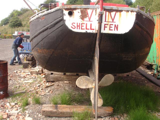 Shellfen stern facing