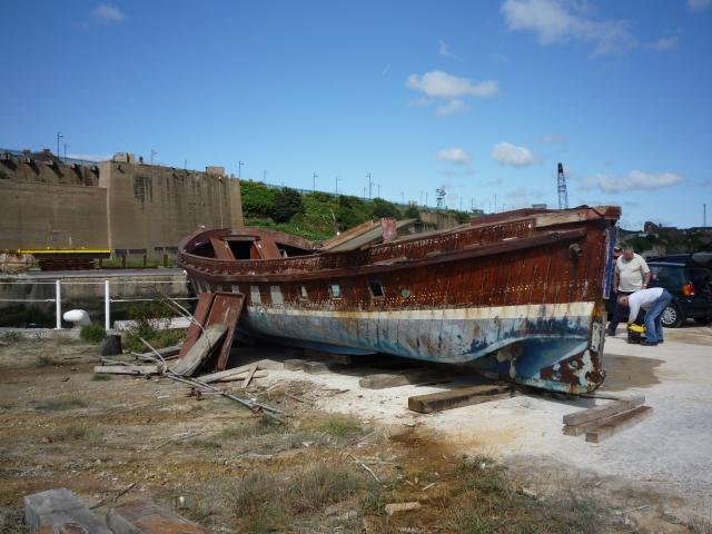 George Elmy - port side view