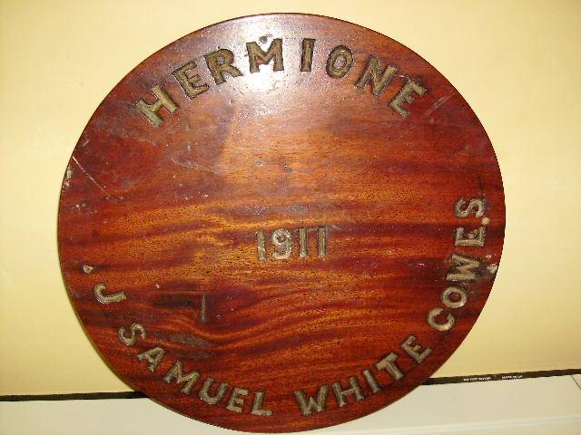 HERMIONE name plate