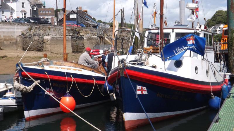 At the Fowey Harbour ex-lifeboat event, July 2015