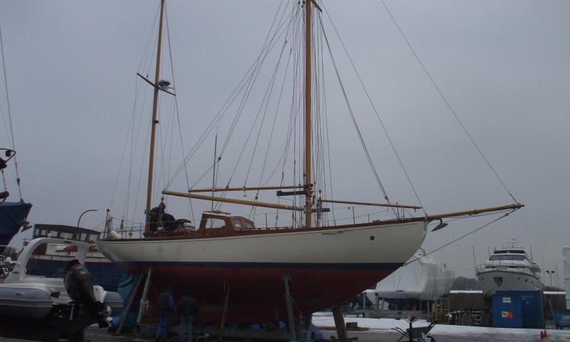 MAYBIRD starboard side view