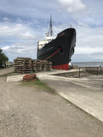 Duke of Lancaster under restoration