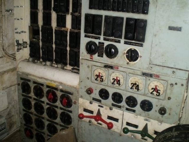 Interior detail  - vessel currently under restoration Feb 2010