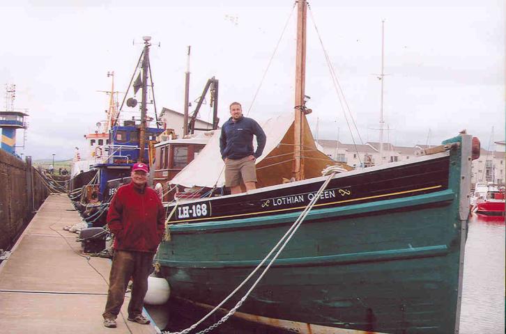 LOTHIAN QUEEN starboard bow