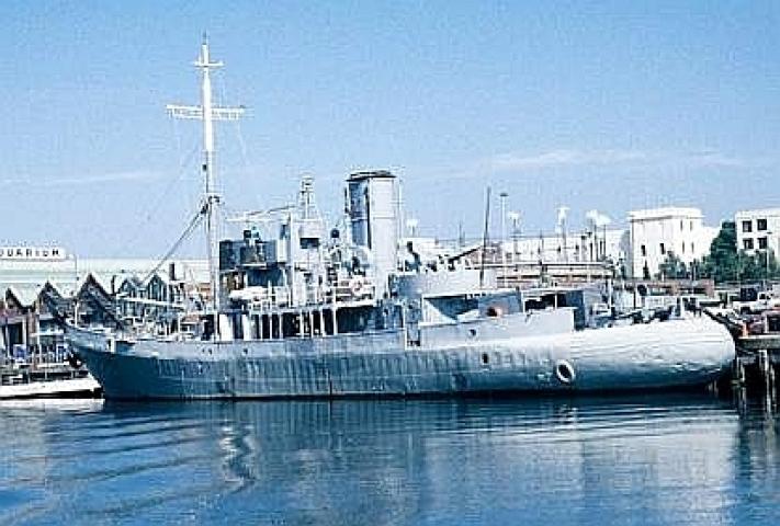 SAS Somerset, port side view