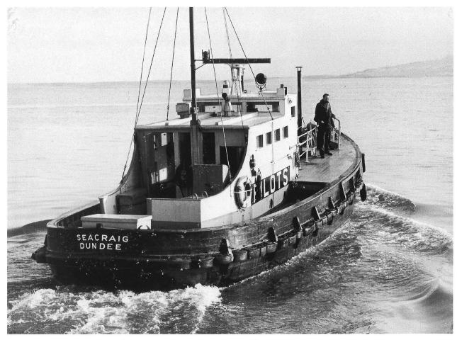stern view as a pilot vessel