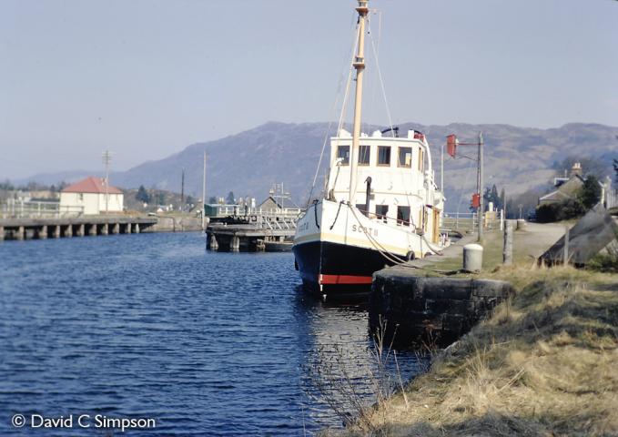 Scot II moored