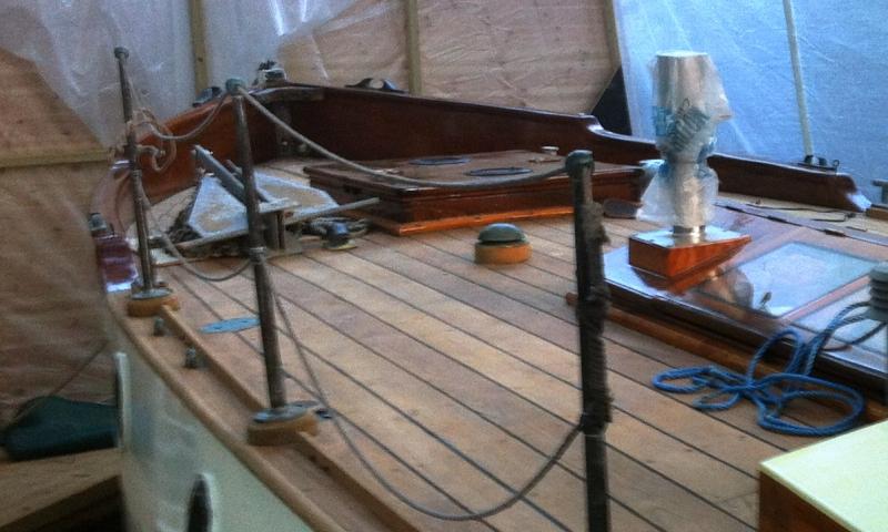Seran - restoration to deck and coachroof