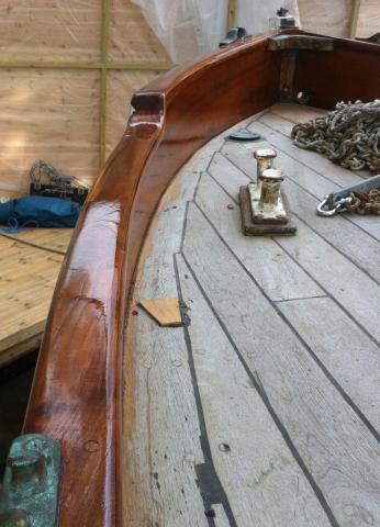 Seran - restoration to deck and coachroof