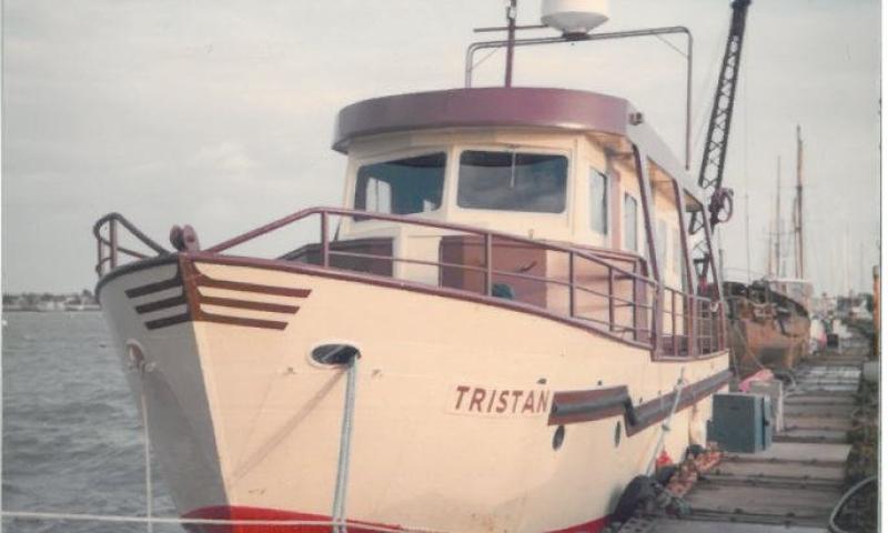 Tristan - port bow view