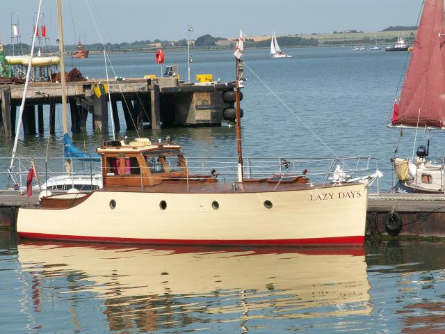 starboard side view
