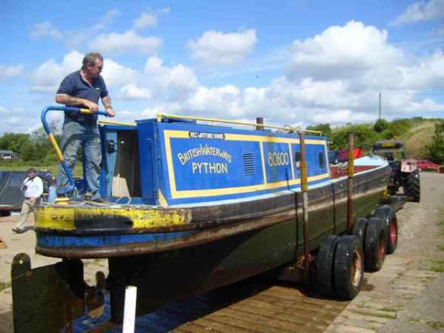 PYTHON - starboard, stern view