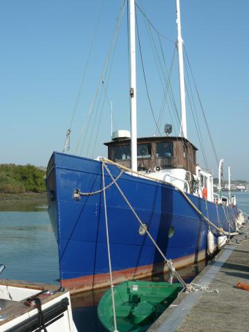 Cob moored