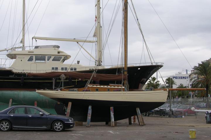 starboard side view
