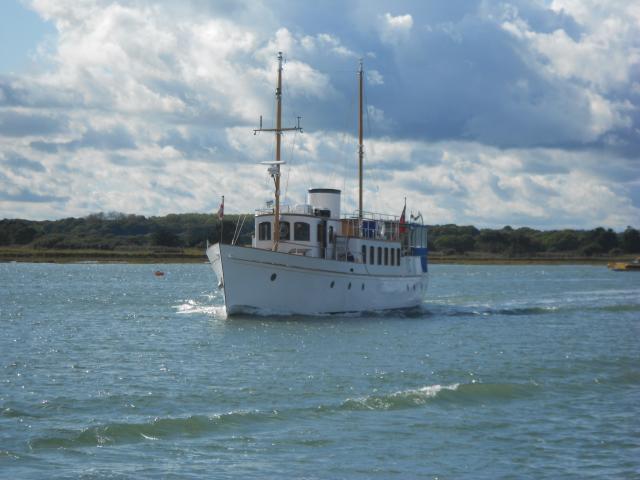 Sailing at Sotton Boat Show