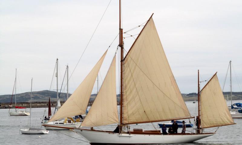 Valerie at the Holyhead Sailing Festival, August 2015