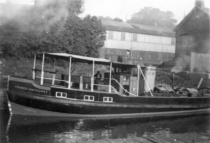 France Hayhurst - port side view, when first in service