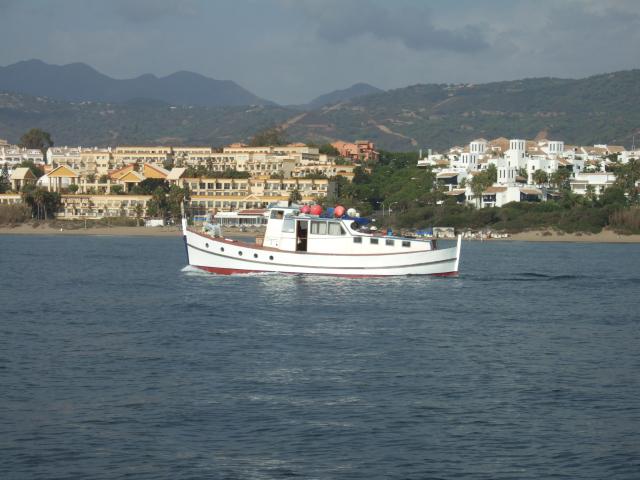 Gramarie sailing, port side