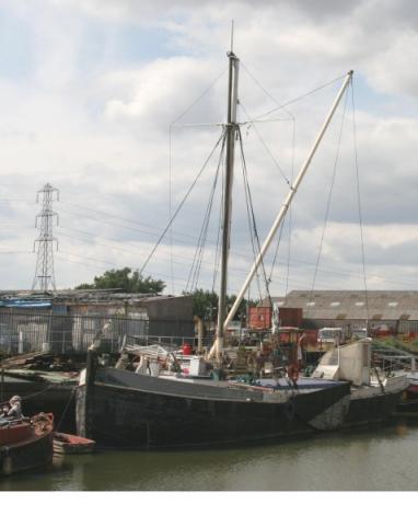 Tollesbury - port facing in mooring