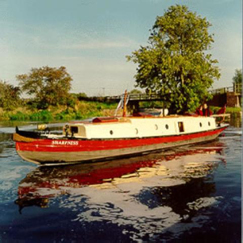 SHARPNESS -  underway, port side