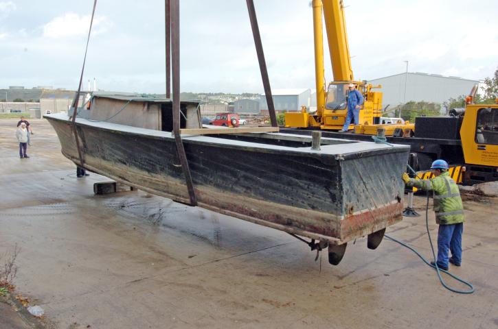 port side view
