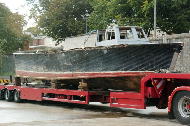 starboard side view