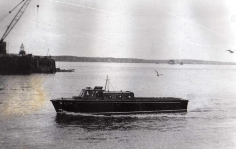 port side view