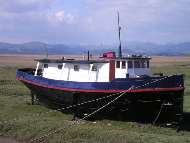 starboard side view