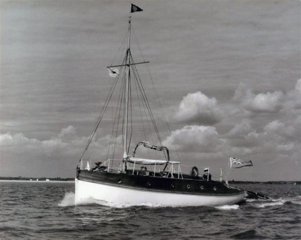 port side view
