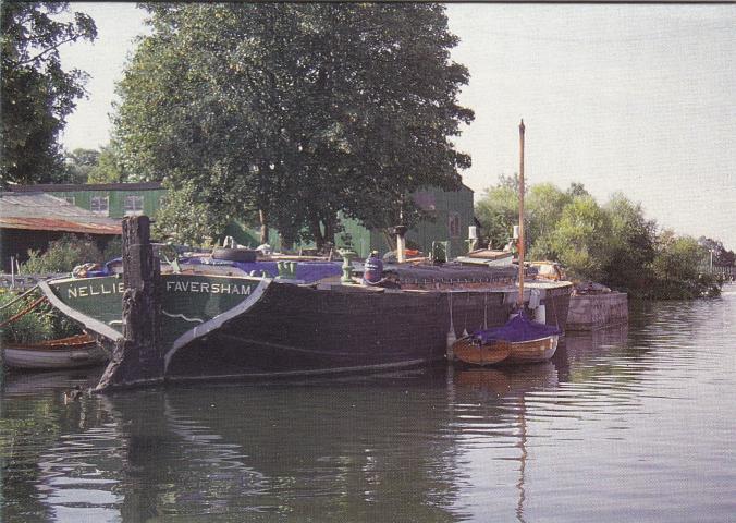 NELLIE at her moorings starboard side