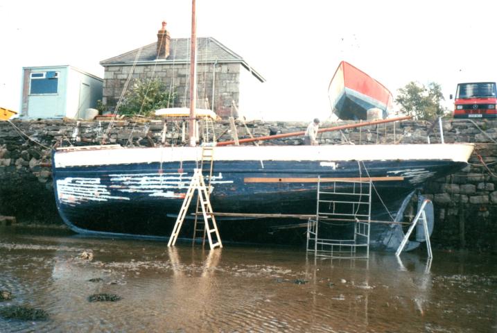 under restoration, port side