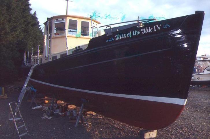 starboard side view