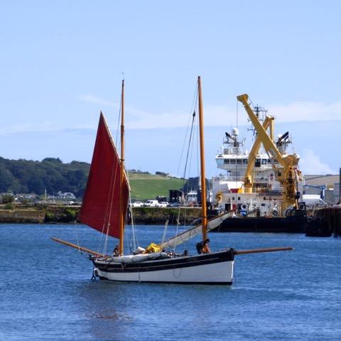 Gladys in Falmouth Harbour, August 2015