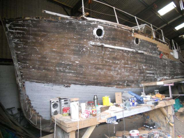 Silver Wraith - undergoing restoration