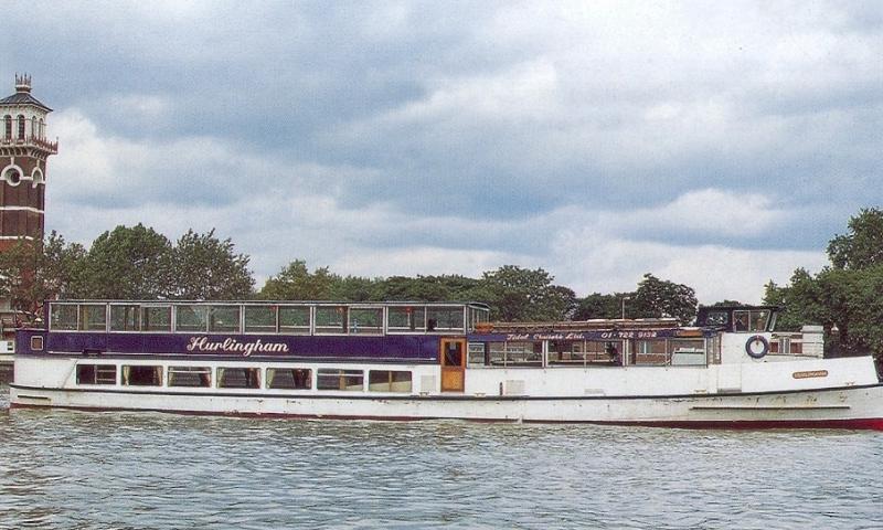 Hurlingham on the Thames taken from promotional booklet. Starboard side.