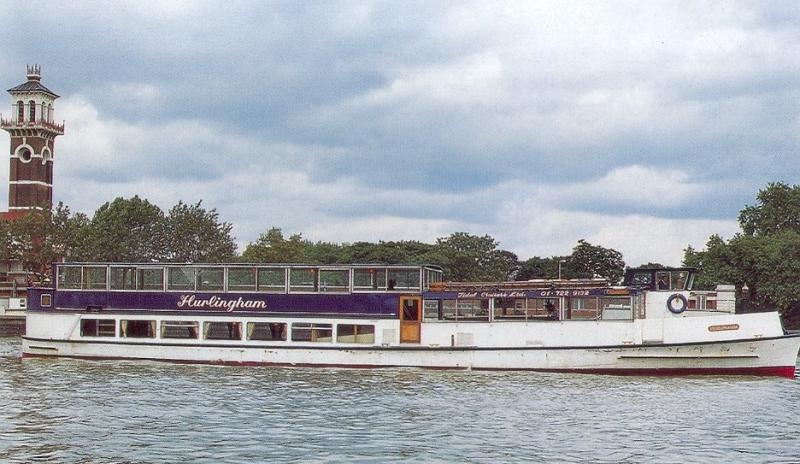 Hurlingham on the Thames taken from promotional booklet. Starboard side.