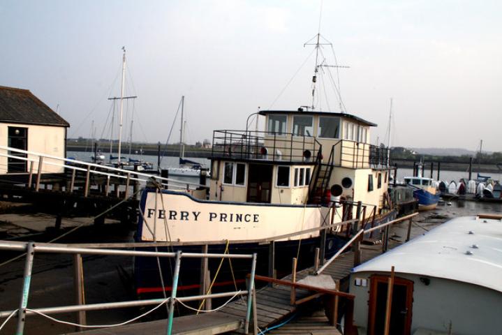 Ferry Prince - as she is today, port bow