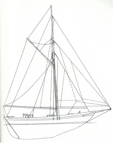 Dyarchy 2/Dragonera - line plan/sketch 