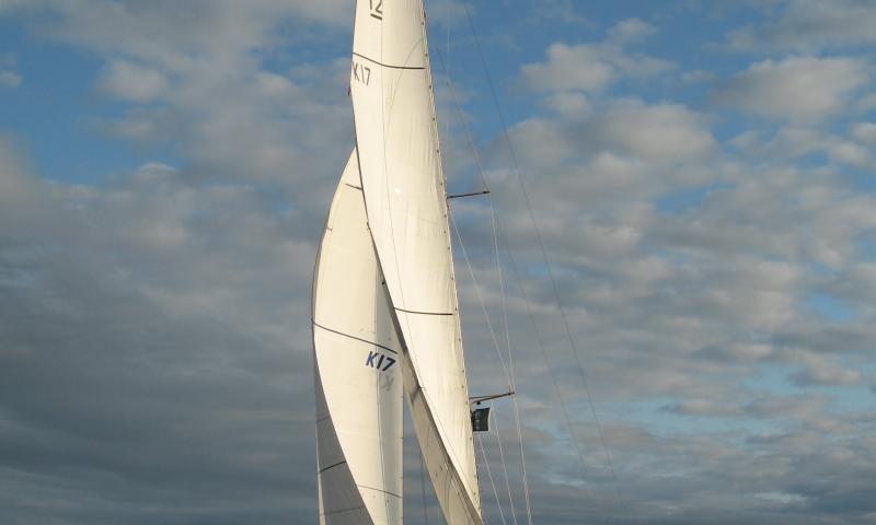 Sceptre - under sail