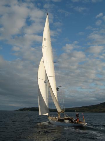 Sceptre - under sail