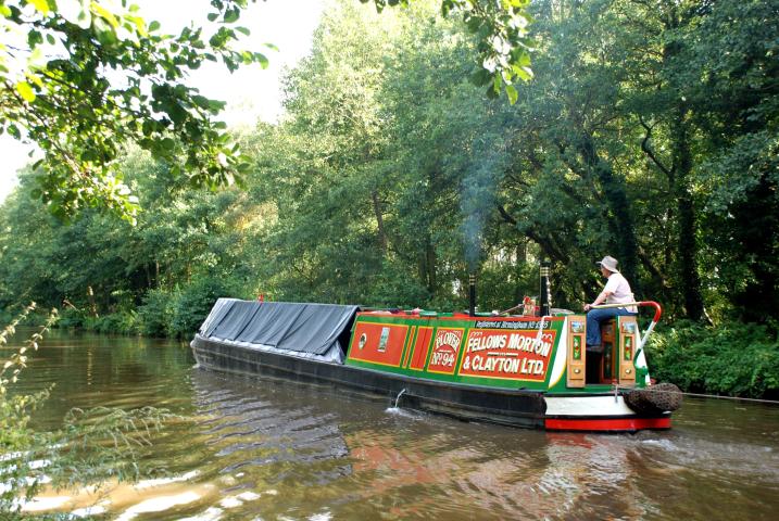 on the canal