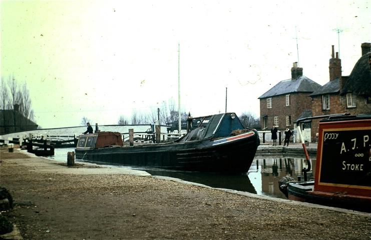 on the canal