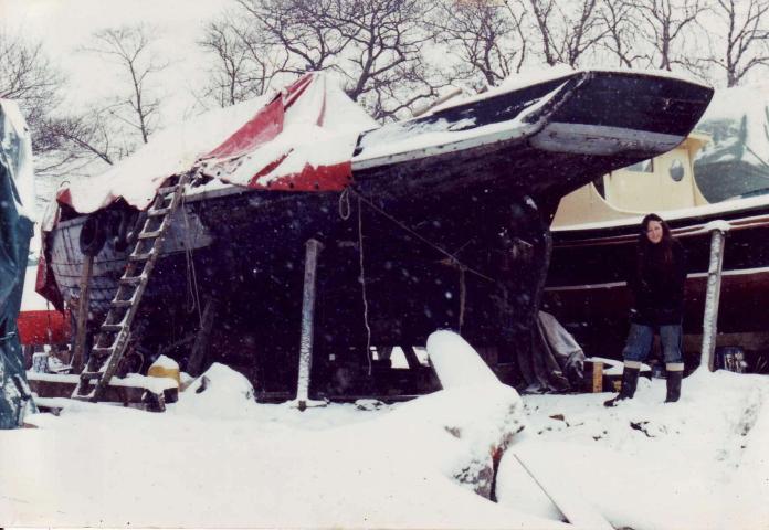 winter quarters, stern view