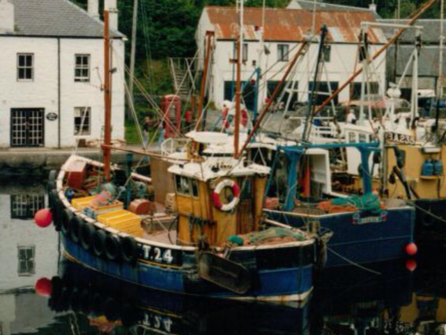 Golden View - as Harmony TT24 at Crinan, 1980s