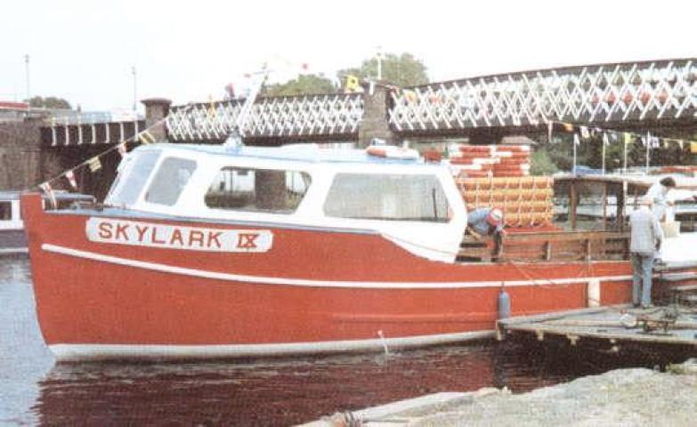 Skylark IX - port side view