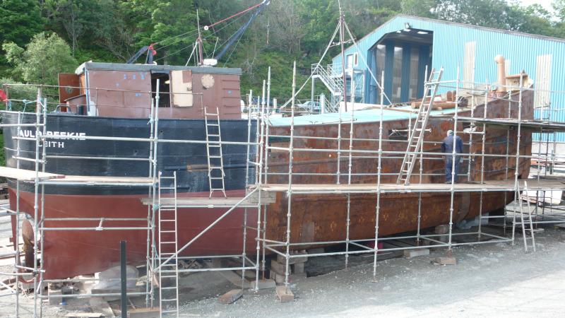 starboard side view