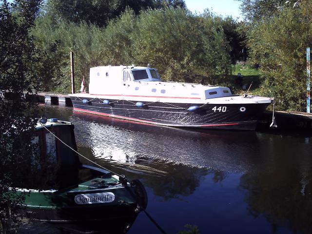 starboard side view