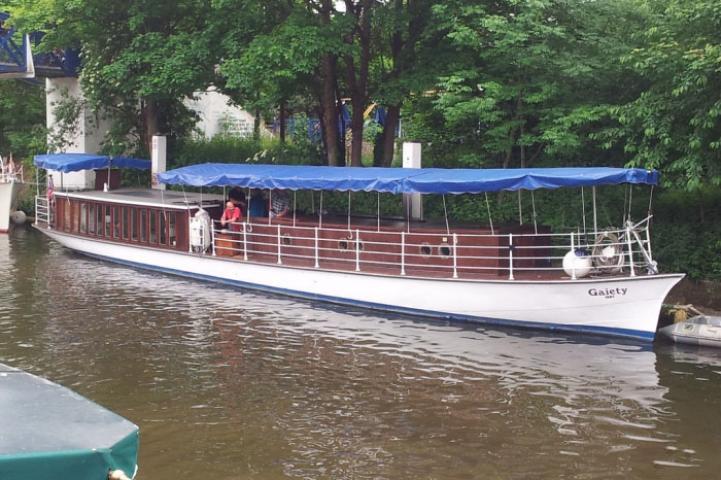 starboard side view